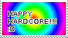 happy hardcore stamp