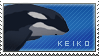 keiko orca stamp
