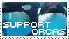 i support orcas stamp
